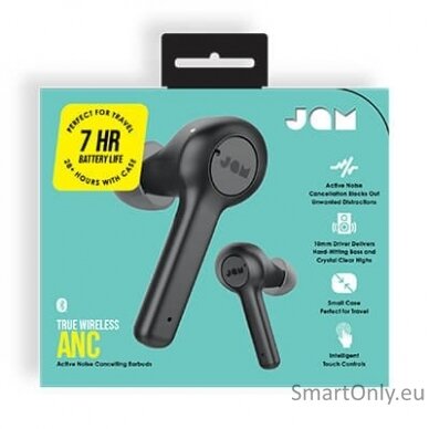 Jam | Earbuds | TWS ANC | In-Ear Bluetooth | Black | ANC 2