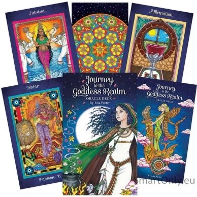 Journey to the Goddess Realm Oracle kortos US Games Systems