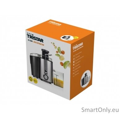 Juicer Tristar SC-2284 Type Centrifugal juicer Black/Stainless steel 400 W Number of speeds 2 7