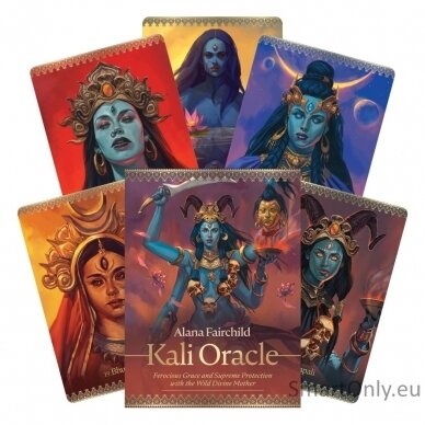 Kali Oracle kortos Blue Angel