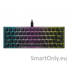 Keyboard | K65 MINI | Mechanical Gaming Keyboard | Wired | Nordic | Black | USB Type-A | CHERRY MX Red