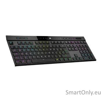 Keyboard | K100 AIR | Mechanical Gaming Keyboard | Wireless/Wired | Nordic | Bluetooth | Black | USB Type-A | CHERRY MX Ultra LP TACTILE 1