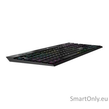 Keyboard | K100 AIR | Mechanical Gaming Keyboard | Wireless/Wired | Nordic | Bluetooth | Black | USB Type-A | CHERRY MX Ultra LP TACTILE 2