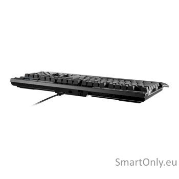 Keyboard | K70 MAX | Magnetic-Mechanical Gaming Keyboard | Wired | Nordic | Steel Grey | USB Type-A | CORSAIR MGX 3