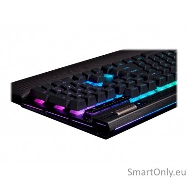 Keyboard | K100 RGB | Mechanical Gaming Keyboard | Wired | Nordic | Black | USB Type-A | CORSAIR OPX Optical-Mechanical 11