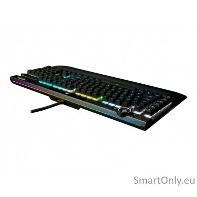 Keyboard | K100 RGB | Mechanical Gaming Keyboard | Wired | Nordic | Black | USB Type-A | CORSAIR OPX Optical-Mechanical 2