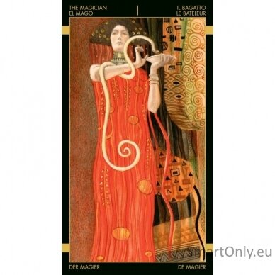 Klimt Tarot (Golden Mini Edition) Kortos Lo Scarabeo 2