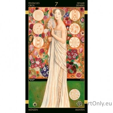 Klimt Tarot (Golden Mini Edition) Kortos Lo Scarabeo 4