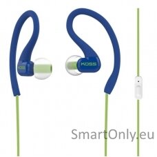 Koss Headphones KSC32iB Wired, In-ear, Microphone, 3.5 mm, Blue