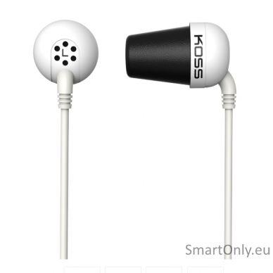 Koss Plug Wired, In-ear, Noise canceling, White
