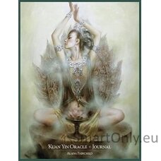 Kuan Yin Oracle journal užrašinė Blue Angel