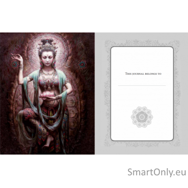 Kuan Yin Oracle journal užrašinė Blue Angel 6