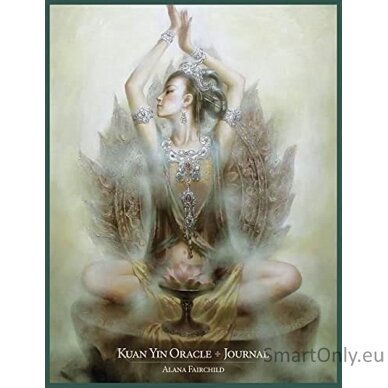 Kuan Yin Oracle journal užrašinė Blue Angel