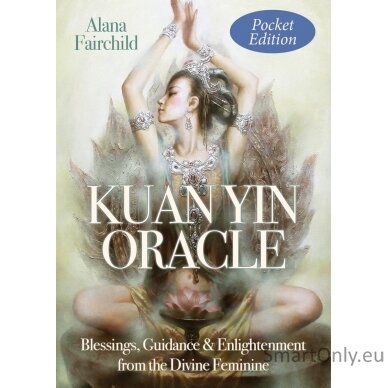 Kuan Yin Oracle pocket edition kortos kišeninis leidimas Blue Angel 11