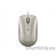 Lenovo 540 USB-C Wired Compact Mouse (Sand) Lenovo