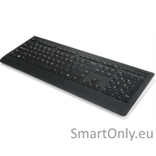 Lenovo Professional Professional Wireless Keyboard - US English with Euro symbol Standard Wireless US English Numeric keypad 700 g Black Wireless connection