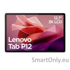 Lenovo Tab P12 TB370FU Touch 12.7 3K MediaTek Dimensity 7050/8GB/256GB/Integrated Arm Mali-G68/Android 13/Grey/FP/2Y Warranty