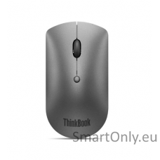 Lenovo ThinkBook Bluetooth Silent Mouse Bluetooth 5.0 Wireless 1 year(s) Iron Grey