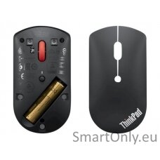 Lenovo ThinkPad Bluetooth Silent Mouse Bluetooth 5.0 Wireless 1 year(s) Black