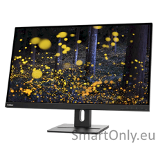 Lenovo ThinkVision E27q-20 27 ", IPS, QHD, 16:9, 4 ms, 350 cd/m², Raven Black, 75 Hz, DisplayPorts quantity 1, 2560 x 1440, HDMI ports quantity 1