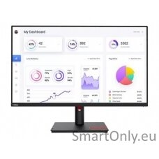 Lenovo ThinkVision T32p-30  31.5 3840x2160/16:9/350nits/DP/HDMI/USB-C/Black/3y Warranty