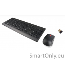 Lenovo Wireless Combo Keyboard & Mouse 510 Keyboard and Mouse Combo 2.4 GHz Wireless via Nano USB Batteries included The Lenovo 510 Wireless Combo Keyboard & Mouse is a keyboard & mouse combo that compliments your desk with a simple yet elegant design. Ea