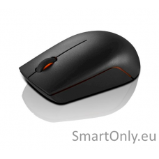 Lenovo Wireless Compact Mouse 300 2.4 GHz Wireless via Nano USB Optical Mouse 1 year(s) Black