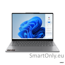 Lenovo Yoga Pro 7 14ASP9 | Luna Grey | 14.5 " | OLED | 2.8K | 2880 x 1800 pixels | Glossy | AMD Ryzen AI 9 | 365 | 32 GB | Soldered LPDDR5x | Solid-state drive capacity 1000 GB | AMD Radeon 880M Graphics | Windows 11 Home | 802.11ax | Bluetooth version 5.