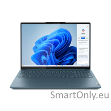 Lenovo Yoga Pro 9 16IMH9 | Tidal Teal | 16 " | 3.2K | 3200 x 2000 pixels | Anti-glare | Intel Core U9 | 185H | 64 GB | Soldered LPDDR5x | SSD 1000 GB | NVIDIA GeForce RTX 4070 | GDDR6 | 8 GB | Windows 11 Pro | 802.11ax | Bluetooth version 5.3 | Keyboard l