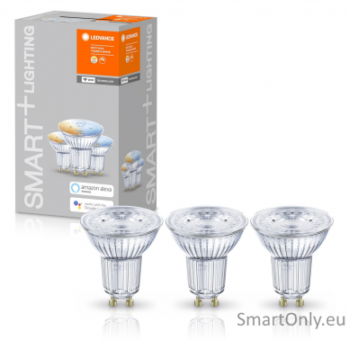 Ledvance SMART+ WiFi Spot Tunable White 40 5W 45° 2700-6500K GU10, 3pcs pack 1