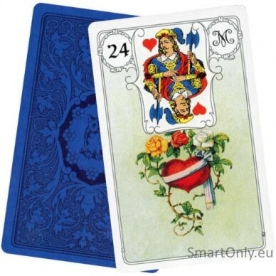 Lenormand Blue Owl Premium Edition kortos AGM 1