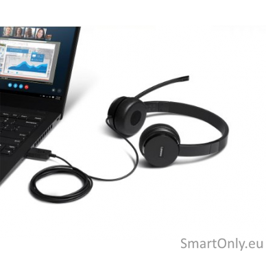 Lenovo | 100 USB Stereo Headset | Yes | Over-ear USB Type-A 2