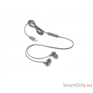 Lenovo | 300 USB-C In-Ear Headphone | GXD1J77353 | Built-in microphone | Wired | Grey