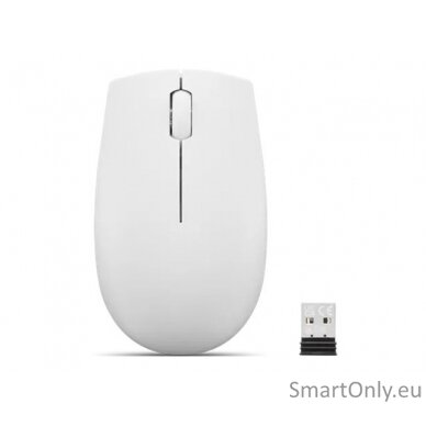 Lenovo 300 Wireless Compact Mouse (Cloud Grey) with battery Lenovo 4