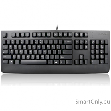 Lenovo Essential Preferred Pro II USB Keyboard - US English with Euro symbol Standard Wired US Numeric keypad Black