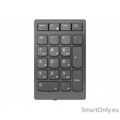 Lenovo Go Wireless Numeric Keypad Numeric Keypad Wireless N/A Storm Grey 4