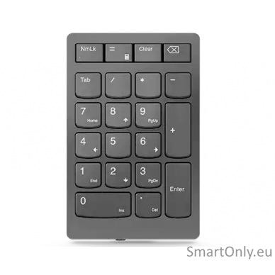 Lenovo Go Wireless Numeric Keypad Numeric Keypad Wireless N/A Storm Grey