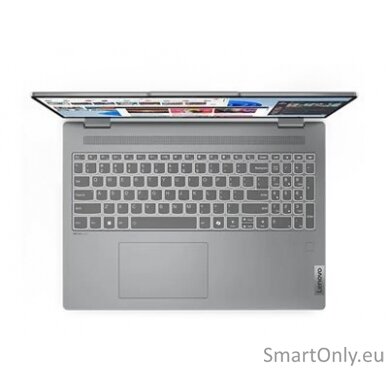 Lenovo IdeaPad 5 2-in-1 16AHP9 | Luna Grey | 16 " | OLED | Touchscreen | 2K | 2048 x 1280 pixels | Glossy | AMD Ryzen 5 | 8645HS | 16 GB | Soldered LPDDR5x | Solid-state drive capacity 1000 GB | AMD Radeon 760M Graphics | Windows 11 Home | 802.11ax | Blue 4