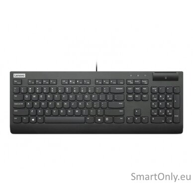 Lenovo Keyboard II Smartcard Smartcard keyboard Wired Function hot keys and LED indicators; Industry standard integrated smartcard reader US 978 g Black USB 7