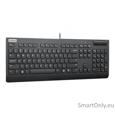 Lenovo Keyboard II Smartcard Smartcard keyboard Wired Function hot keys and LED indicators; Industry standard integrated smartcard reader US 978 g Black USB 8