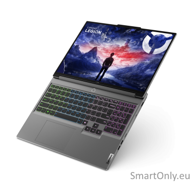 Lenovo Legion 5 16IRX9 | Luna Grey | 16 " | IPS | WQXGA | 2560 x 1600 pixels | Anti-glare | Intel Core i7 | i7-14650HX | 32 GB | SO-DIMM DDR5 | Solid-state drive capacity 1000 GB | NVIDIA GeForce RTX 4070 | GDDR6 | 8 GB | Windows 11 Home | 802.11ax | Blue 6