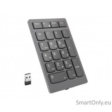 Lenovo Professional Go Wireless Numeric Keypad Numeric Keypad Wireless N/A Storm Grey 1