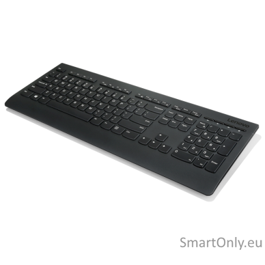 Lenovo Professional Professional Wireless Keyboard and Mouse Combo - US English with Euro symbol Keyboard and Mouse Set Wireless Mouse included US US English Numeric keypad Wireless connection Black 1