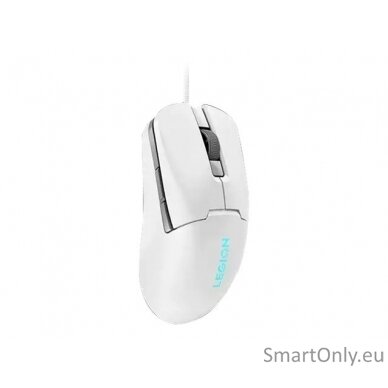 Lenovo | RGB Gaming Mouse | Legion M300s | Gaming Mouse | Wired via USB 2.0 | Glacier White 6