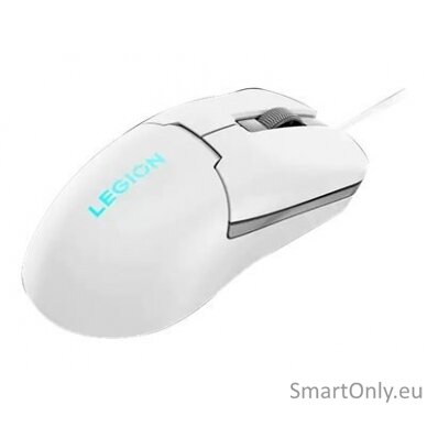 Lenovo | RGB Gaming Mouse | Legion M300s | Gaming Mouse | Wired via USB 2.0 | Glacier White 8