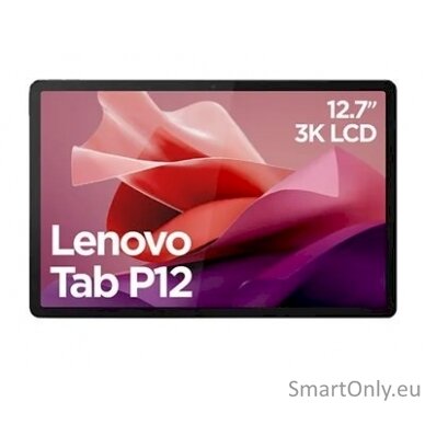 Lenovo Tab P12 TB370FU Touch 12.7 3K MediaTek Dimensity 7050/8GB/256GB/Integrated Arm Mali-G68/Android 13/Grey/FP/2Y Warranty