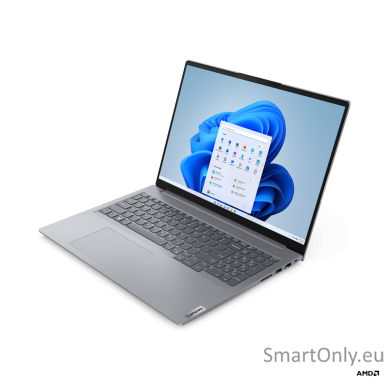 Lenovo ThinkBook 16 G6 ABP | Arctic Grey | 16 " | IPS | WUXGA | 1920 x 1200 pixels | Anti-glare | AMD Ryzen 5 | 7430U | 16 GB | SO-DIMM DDR4 | Solid-state drive capacity 512 GB | AMD Radeon Graphics | Windows 11 Pro | 802.11ax | Bluetooth version 5.3 | Ke 2