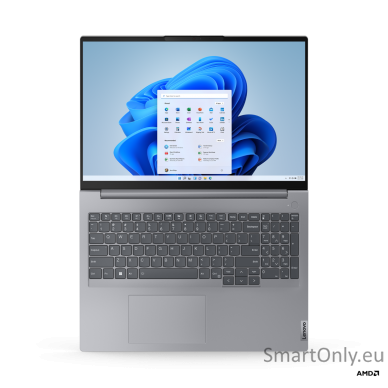 Lenovo ThinkBook 16 G6 ABP | Arctic Grey | 16 " | IPS | WUXGA | 1920 x 1200 pixels | Anti-glare | AMD Ryzen 5 | 7430U | 16 GB | SO-DIMM DDR4 | Solid-state drive capacity 512 GB | AMD Radeon Graphics | Windows 11 Pro | 802.11ax | Bluetooth version 5.3 | Ke 7