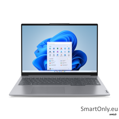 Lenovo ThinkBook 16 G6 ABP | Arctic Grey | 16 " | IPS | WUXGA | 1920 x 1200 pixels | Anti-glare | AMD Ryzen 5 | 7430U | 16 GB | SO-DIMM DDR4 | Solid-state drive capacity 512 GB | AMD Radeon Graphics | Windows 11 Pro | 802.11ax | Bluetooth version 5.3 | Ke