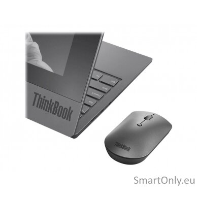 Lenovo ThinkBook Bluetooth Silent Mouse Bluetooth 5.0 Wireless 1 year(s) Iron Grey 5